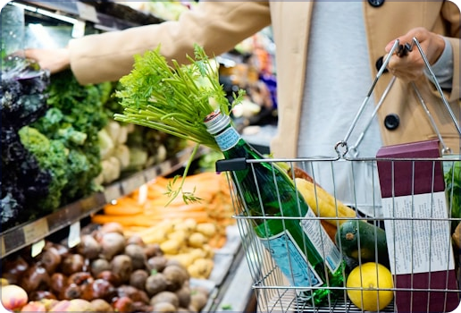 OTC card for groceries and more*